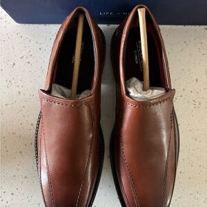 Rockport Men's Chestnut Slip-On Loafers